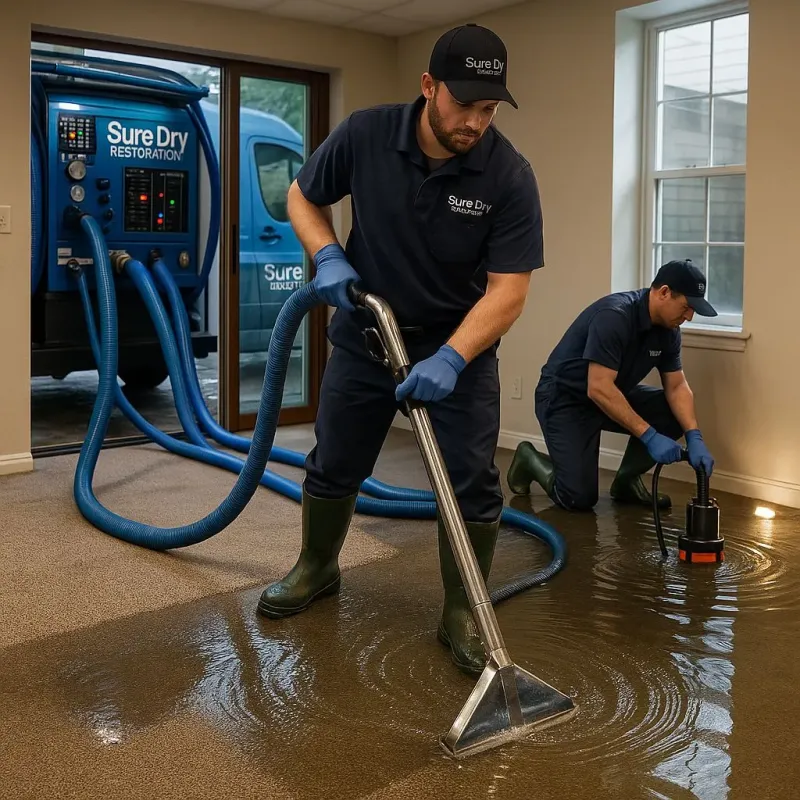 Water Extraction and Removal process in International Falls, MN